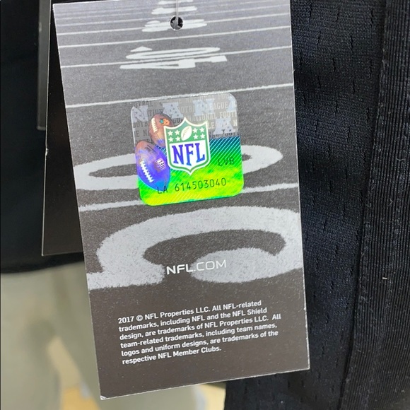 New York Jets Black #14 Darnold Jersey - Picture 4 of 7